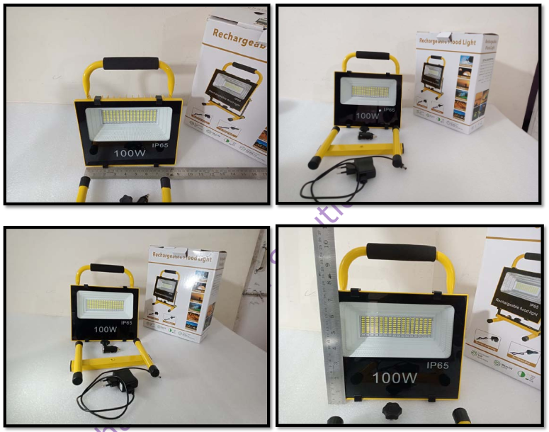 Rechargeble Led Flood Light 100w