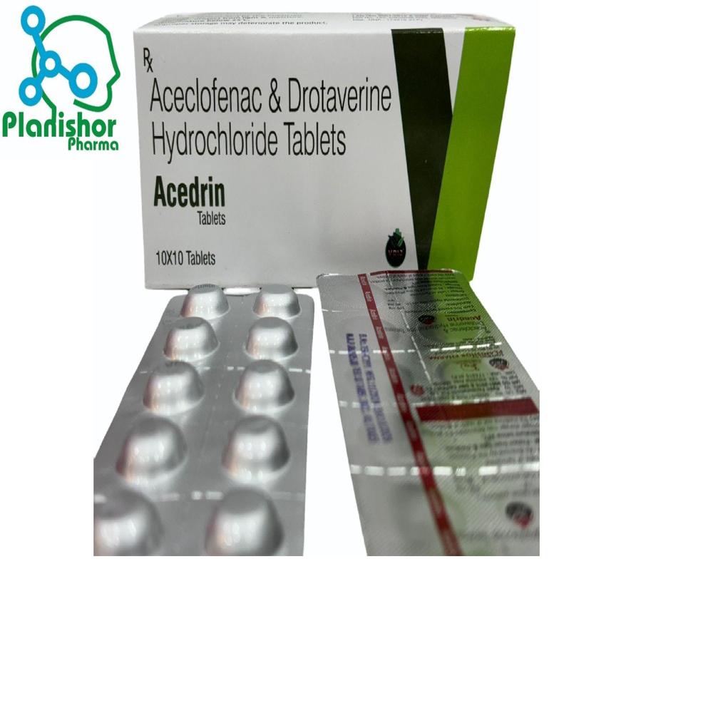 Aceclofenac 100mg+drotravarine 80 Mg - Drug Type: General Medicines