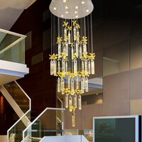 TWINKLE DOUBLE HEIGHT MODERN SMART LED CHANDELIER