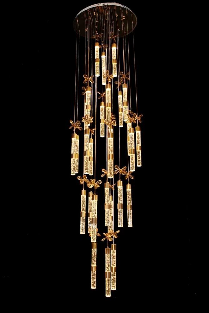 TWINKLE DOUBLE HEIGHT MODERN SMART LED CHANDELIER