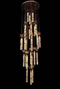 TWINKLE DOUBLE HEIGHT MODERN SMART LED CHANDELIER