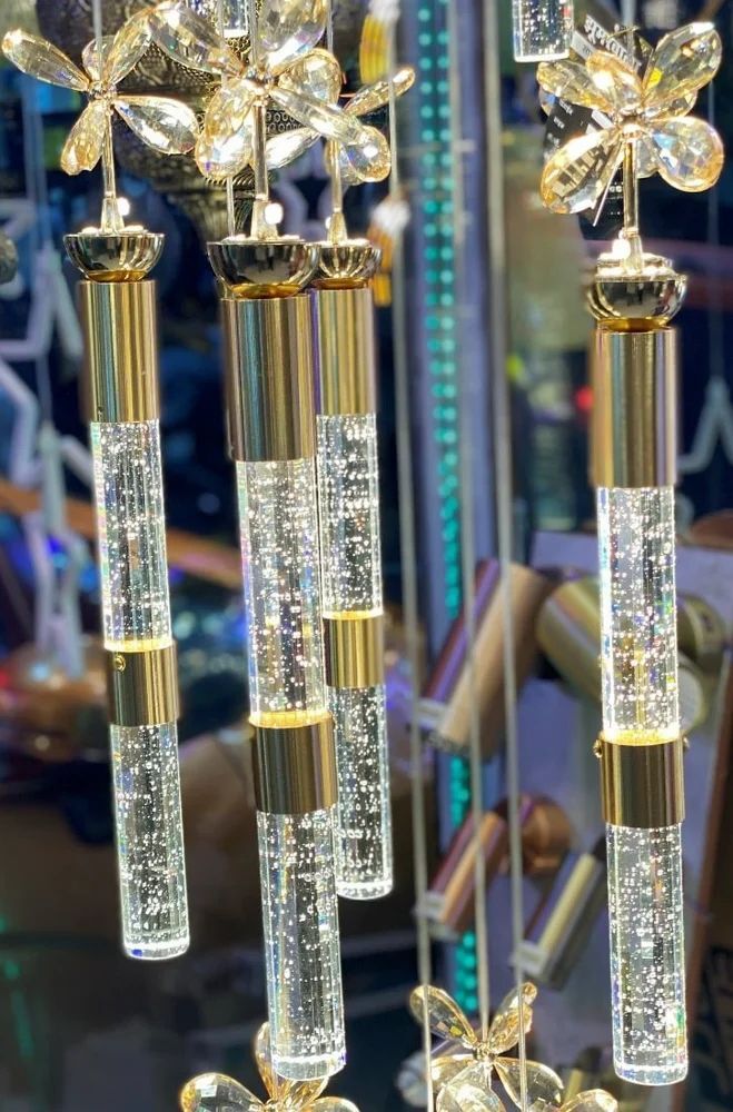 TWINKLE DOUBLE HEIGHT MODERN SMART LED CHANDELIER
