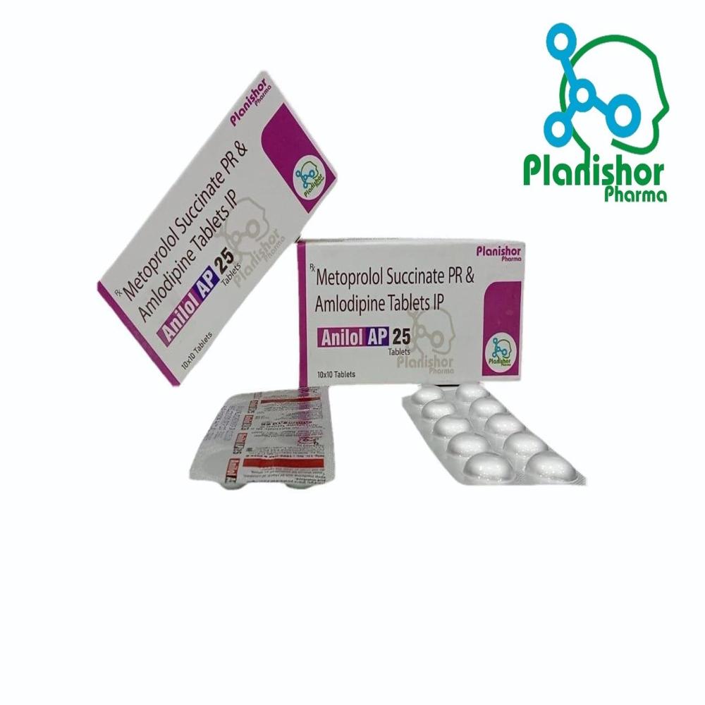 Amlodipine 5 +metoprolol 50 - Drug Type: General Medicines
