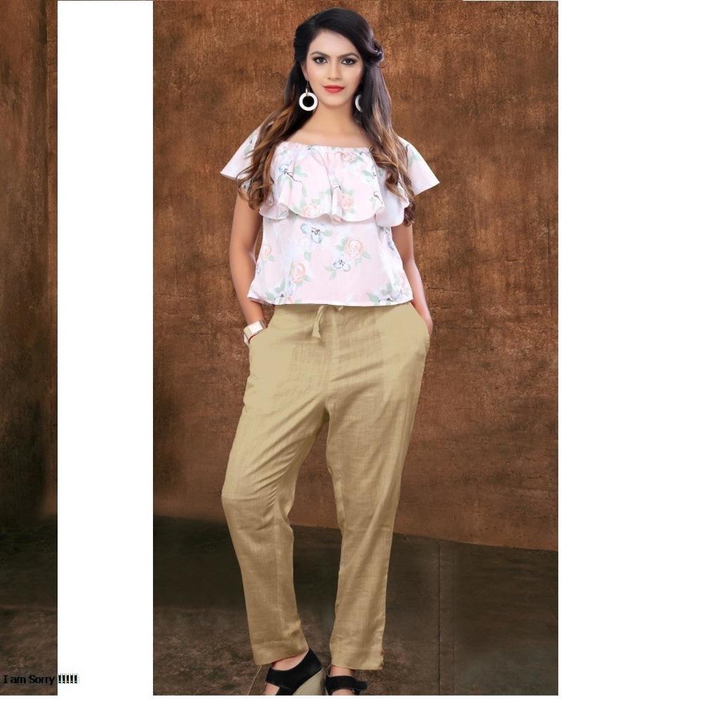 Cottom Pant With Pocket