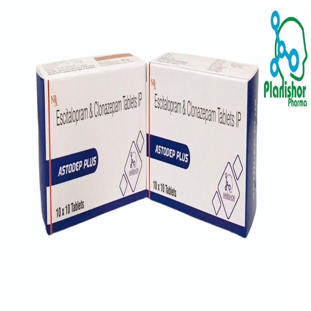 ESCITAL-OPRAM 10MG CLON-AZEPAM 0.50 MG