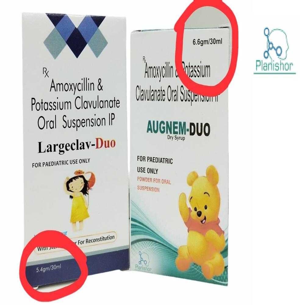 Amoxicillin+clavunate Duo Sus - Drug Type: General Medicines