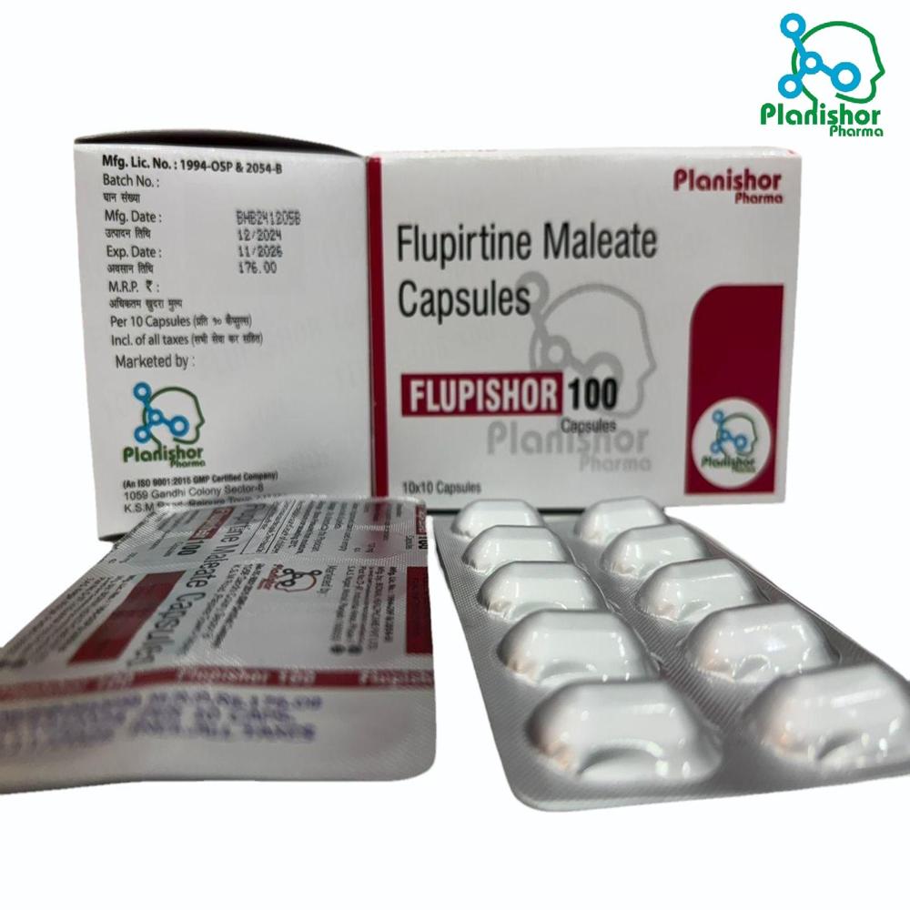 Flupirtine 100 Mg - Drug Type: General Medicines