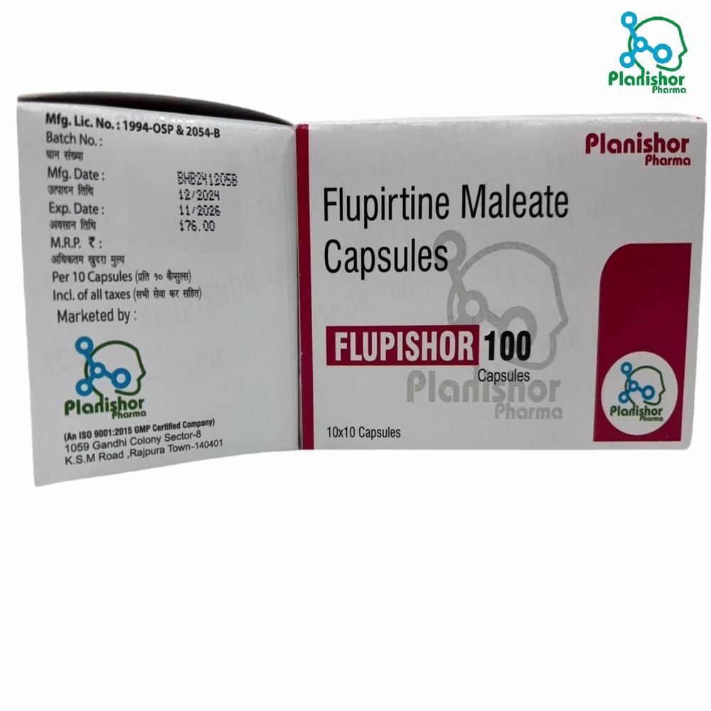 Flupirtine 100 Mg - Drug Type: General Medicines