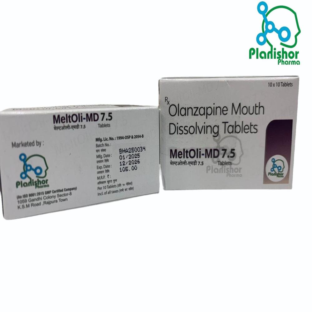 Olanzapine 7.5 Mg Tab - Drug Type: General Medicines