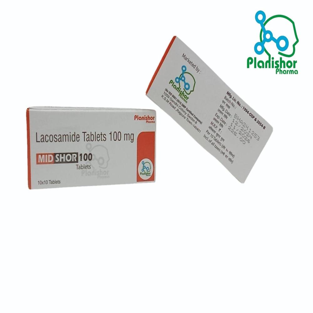 Lacosamide 100mg - Drug Type: General Medicines