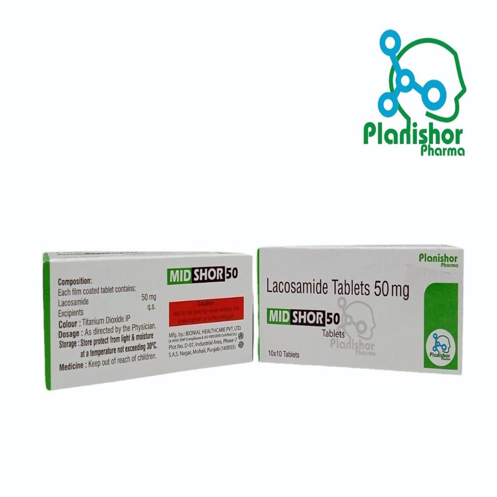 Lacosamide 50mg - Drug Type: General Medicines