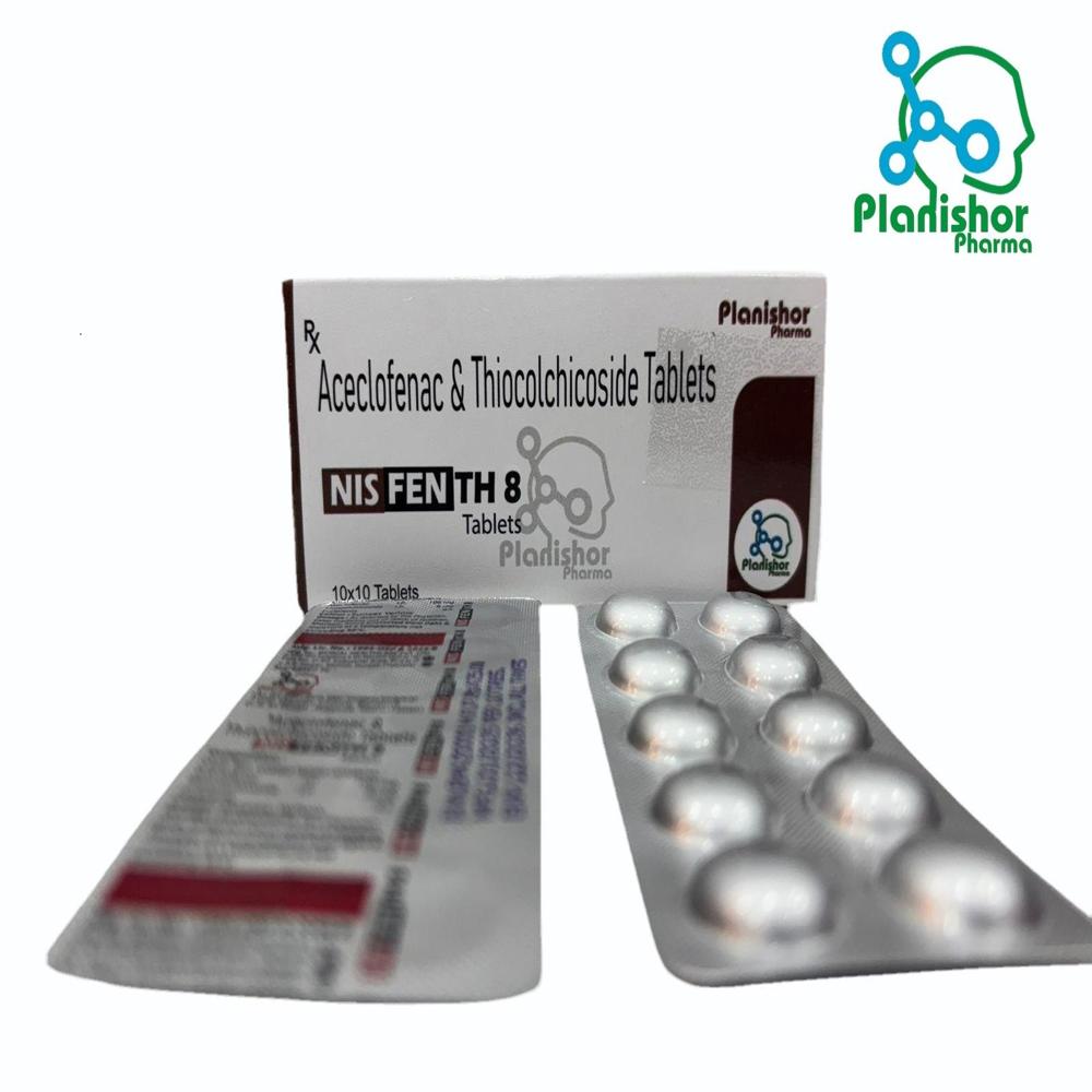 Aceclofenac 100 Mg+thiocolchicoside 8 Mg - Drug Type: General Medicines