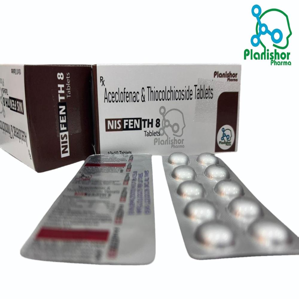 Aceclofenac 100 Mg+thiocolchicoside 8 Mg - Drug Type: General Medicines