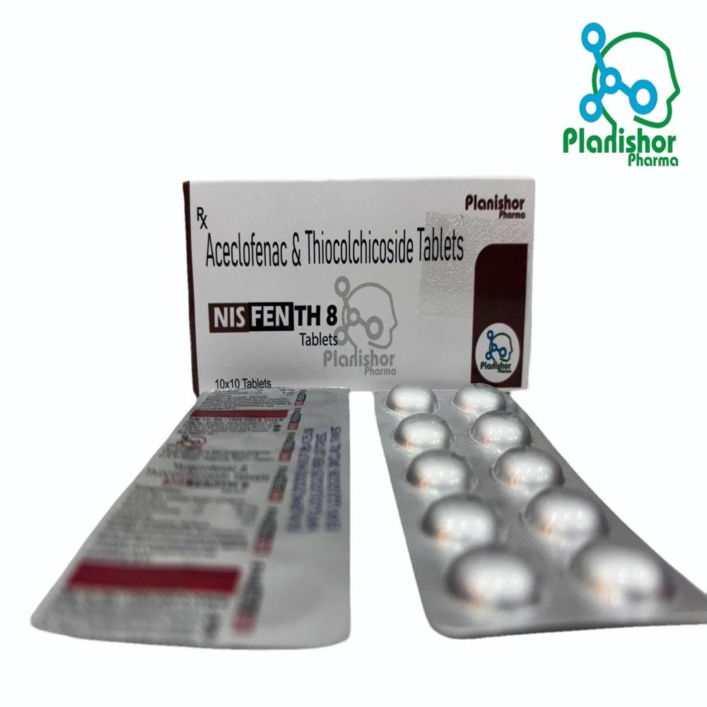Aceclofenac 100 Mg+thiocolchicoside 8 Mg - Drug Type: General Medicines
