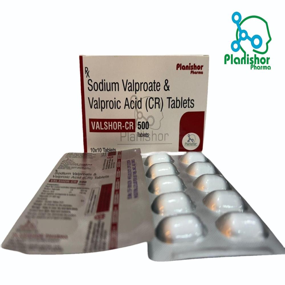 SODIUM VALPROATE CONTROLLED RELEASE 500MG CR