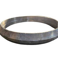Gun Metal Ring - Color: Silver