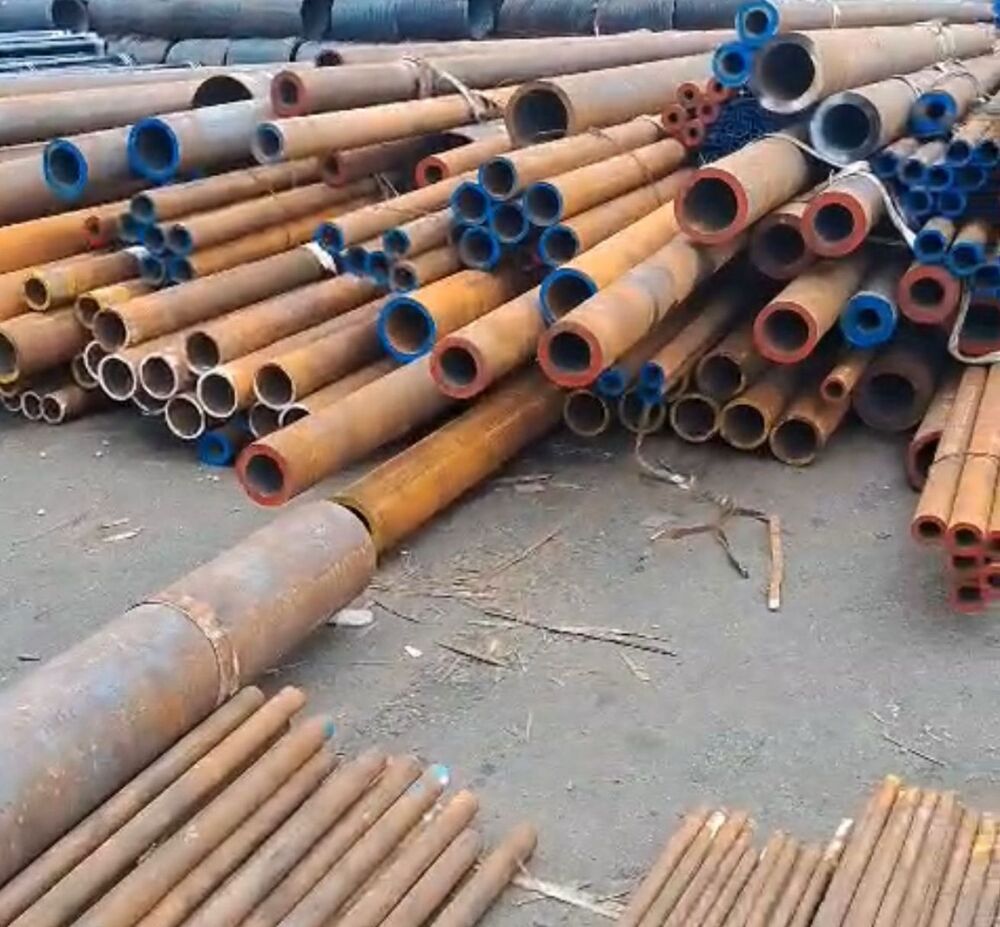 माइल्ड स्टील सीमलेस गोल पाइप