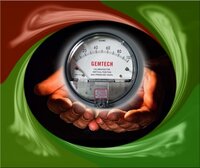 Gemtech Differential Pressure Gauge  In Rice Whitener Machine - Accuracy: A 2% (-ha Model A 1) Of Fs (a 3% (-ha A 1.5%) On -0