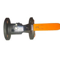 Single Piece Design Carbon Steel Flange End Ball Valve