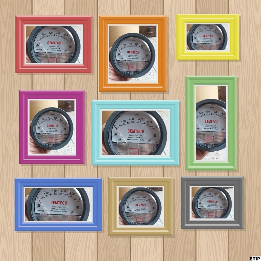 Gemtech Differential Pressure Gauge In Surajpur Industrial Area Greater Noida - Accuracy: A 2% (-Ha Model A 1) Of Fs (A 3% (-Ha A 1.5%) On -0