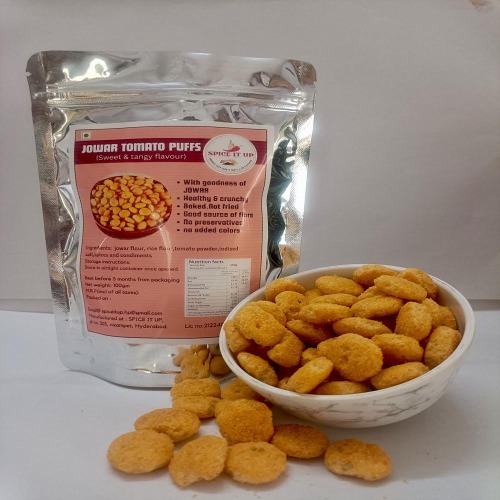 Jowar Tomato Puffs