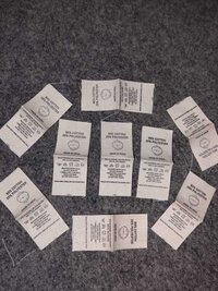 Cotton Label With printed