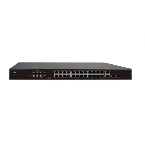 Unv Poe Switch (Nsw2010-24T2Gc-Poe-In) 24Poe Plus 2Gc Switch - Dimension (L*W*H): 440Mm X 207Mm X 45Mm(17.3"X8.1"X1.8") Millimeter (Mm)
