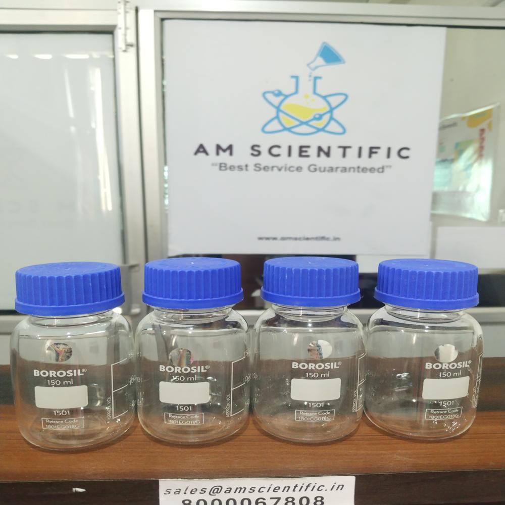 Reagent Bottles Narrow Mouth With Screw Cap - Color: Transparent