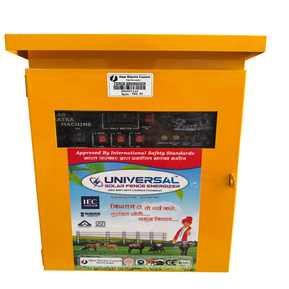 Outdoor Solar Fence Energizers