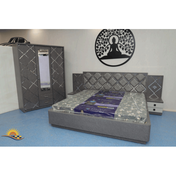 Grey Designer Bedroom Set