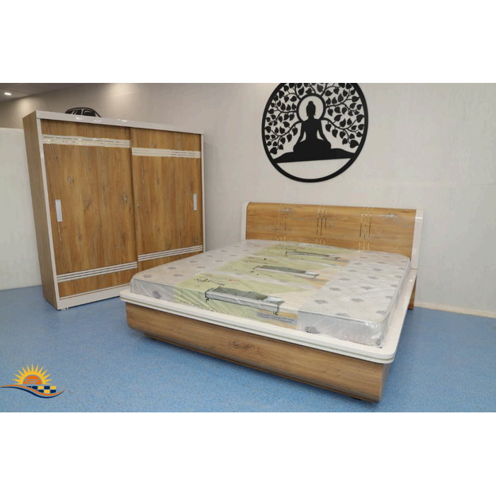 Oak Finish Bedroom Set