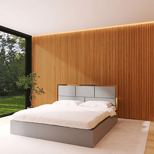 002 Sbf Wooden Bed - Color: Different Available