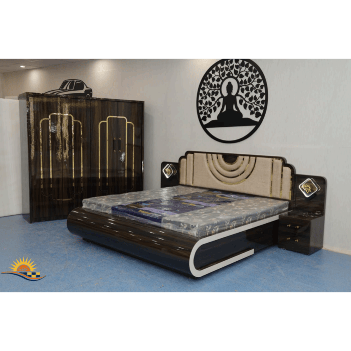 Luxury Walnut Bedroom Set
