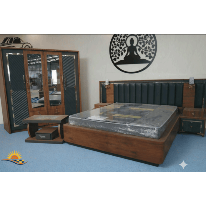 Modern Wooden Bedroom Set