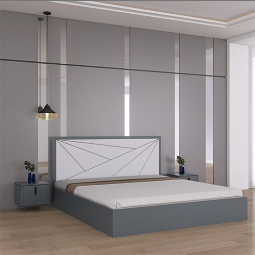Sbf Grey Double Bed - Application: Bedroom