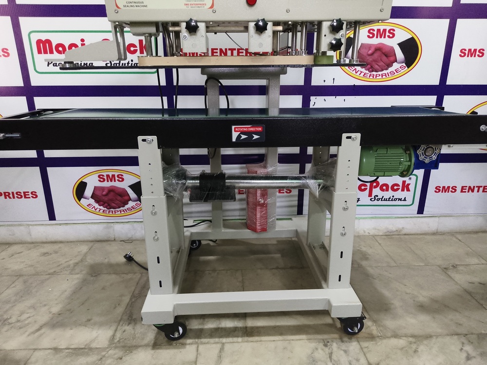 Head Adjustable Continuous Band Sealing Machine 5 - 10 KG