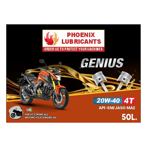 50L 20W-40 Bike Engine Oil - Application: Automotive