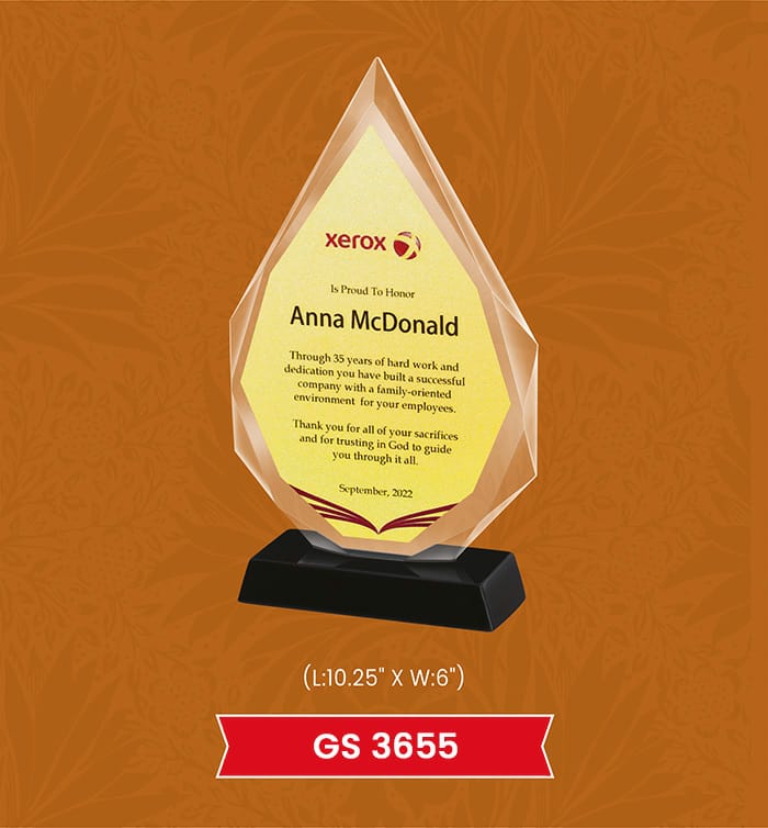 Glass Trophies