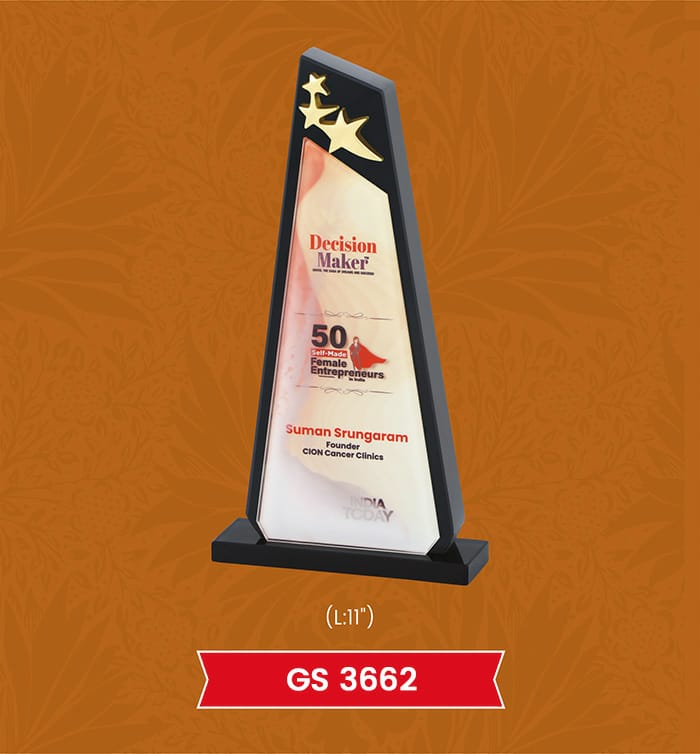 Promotional Glass Trophies 