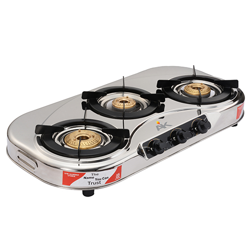 AK 306 Three Burner Gas Stove