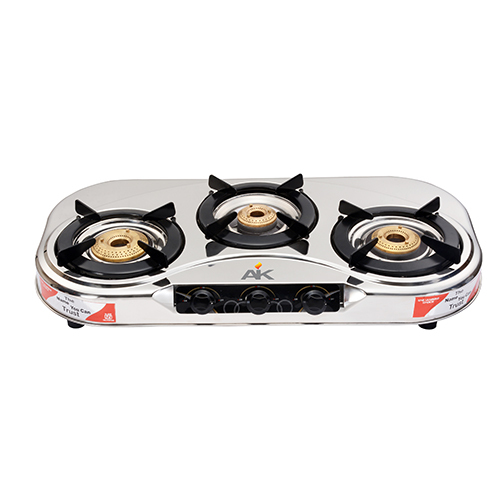 AK 306 Three Burner Gas Stove