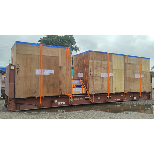 Flat Rack Container Cargo Lashing Service