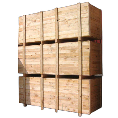 Industrial Packaging Wooden Box - Finishing: Matte Lamination