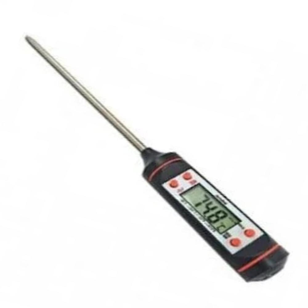 Digital Stem Thermometer - Digital Display, -40 To 450f Temperature Range, Nist Certified | 1â°c Accuracy, Calibration Screw, Laboratory Use, 1 Year Warranty