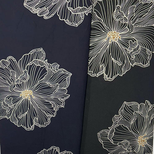 रेयॉन प्रिंट्स कपड़ा