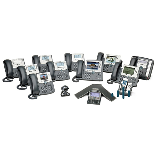 Black Cisco IP Phone