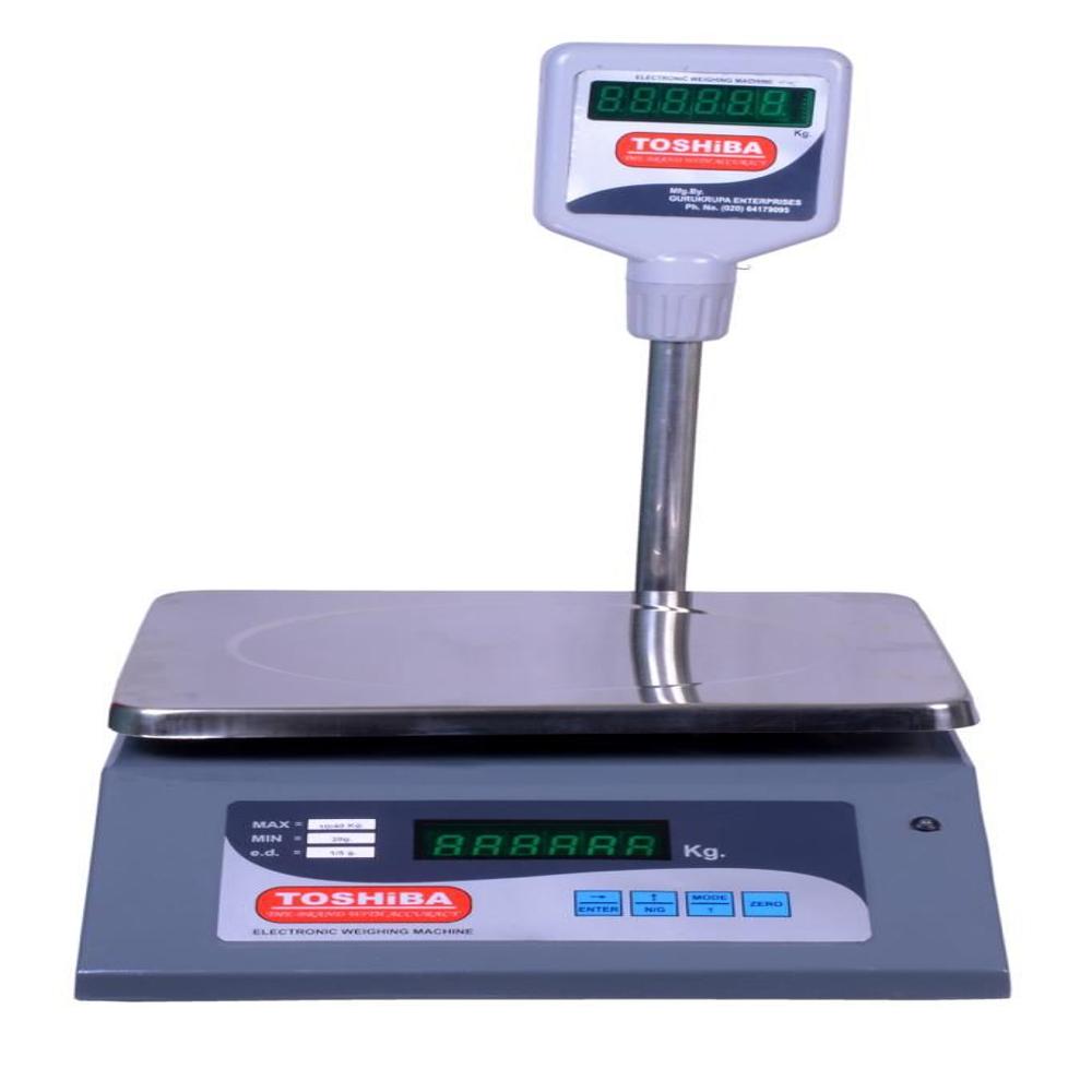 5 Kg To 50 Kg Table Top Scale With Pole Display - Accuracy: 100 %
