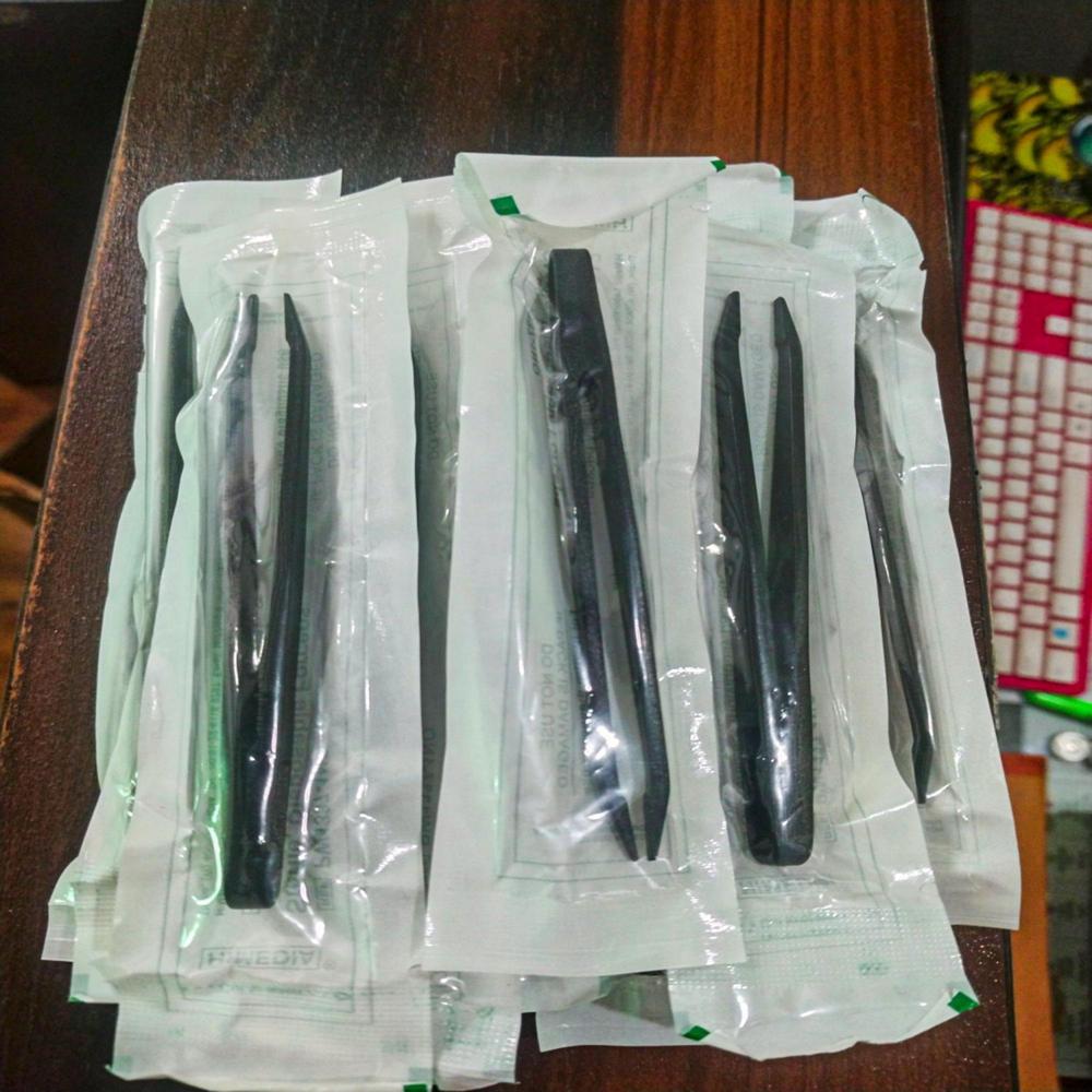 Disposable Forceps 12.5cm - Physical Form: Solid