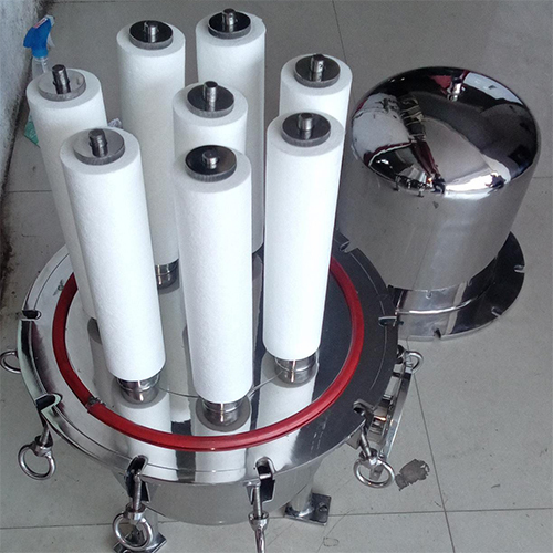 Ss Multi Cartridge Filter Housing - Color: Silver