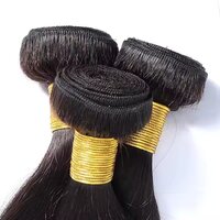 Brazilian Straight Human Hair 22, Straight 3 Bundles Premium Remy Hair Extension